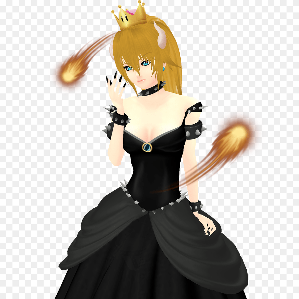 Bowser Princess Bowsette Cartoon, Book, Publication, Comics, Adult Png