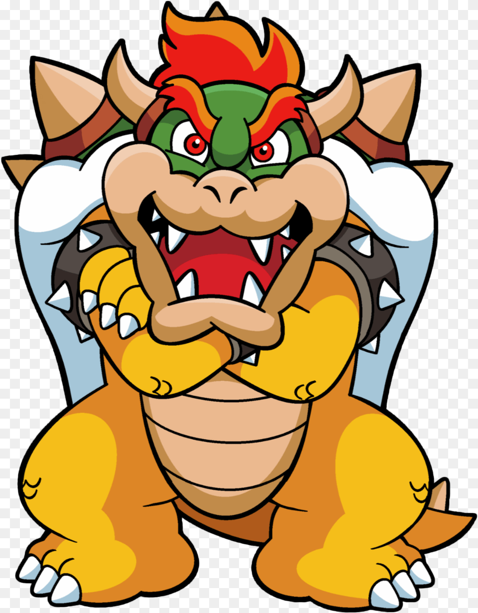 Bowser Princess Daisy Paper Mario, Baby, Person, Cartoon, Art Free Png