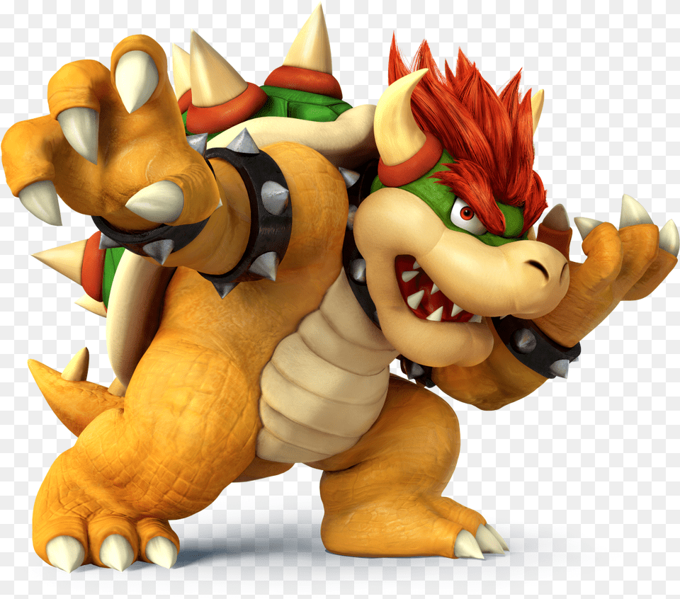Bowser Super Smash Bros Wii U, Baby, Person, Toy, Electronics Png