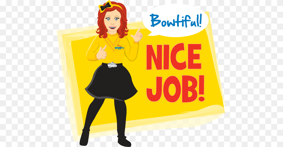 Bowtiful Emma The Wiggles, Adult, Publication, Person, Woman Free Transparent Png