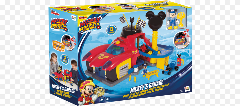 Box 01 Mickey And The Roadster Racers Toys, Face, Head, Person, Baby Png