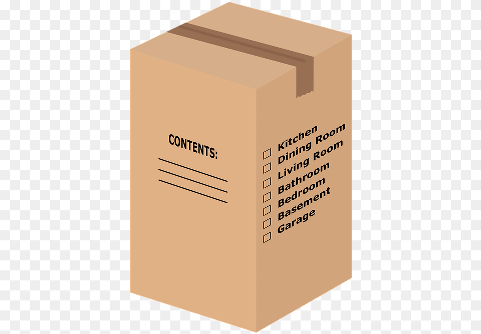 Box, Cardboard, Carton, Package, Package Delivery Png Image