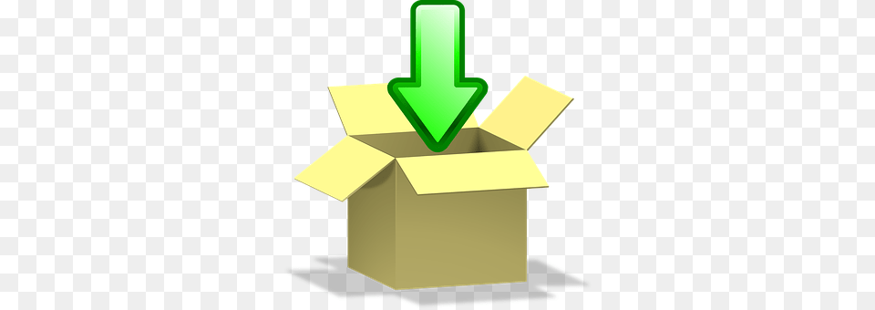 Box Green, Cardboard, Carton, Package Free Png Download
