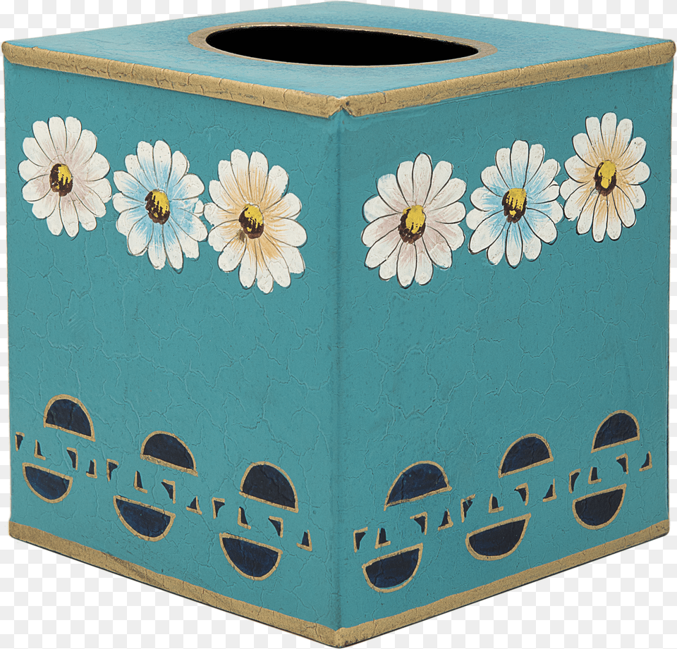 Box, Pottery, Daisy, Flower, Plant Png