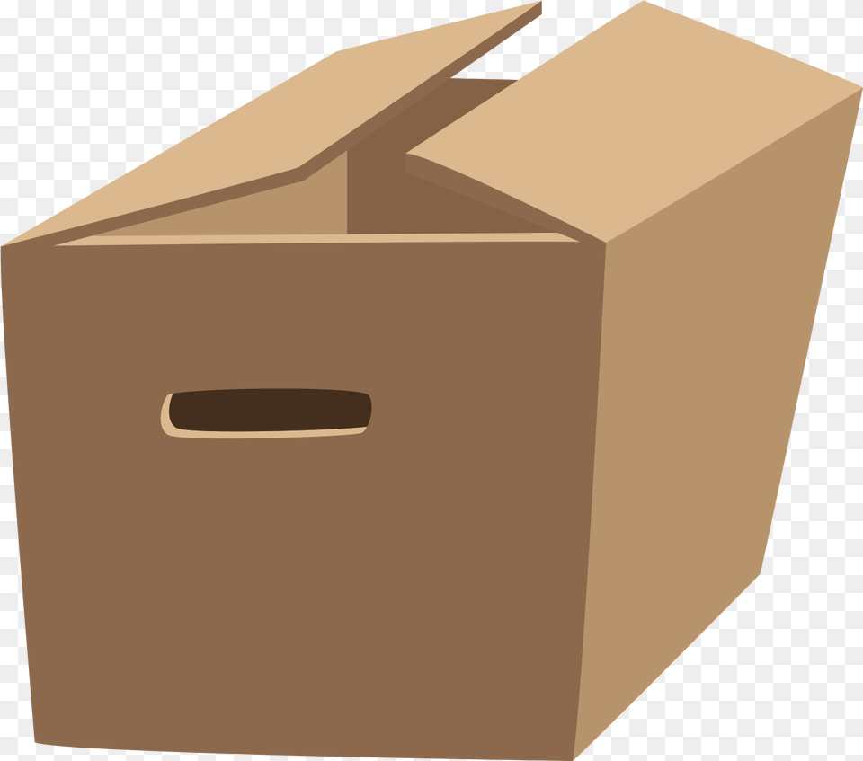 Box And Labeling Carton Gift An Open Box, Cardboard, Package, Package Delivery, Person Free Png Download