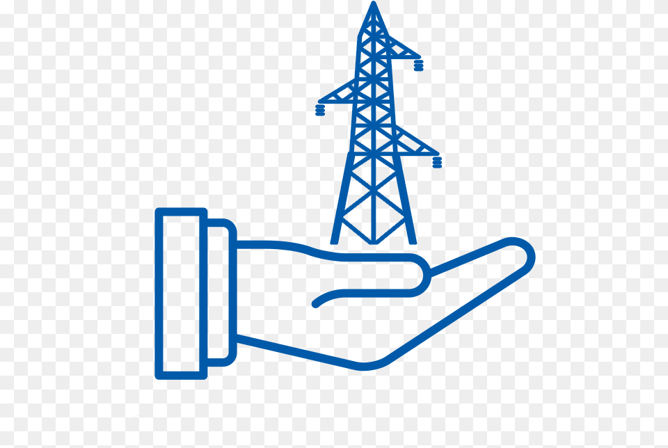 Box Aree Di Attivit Financial Control Icon, Cable, Power Lines, Electric Transmission Tower, Cross Free Transparent Png
