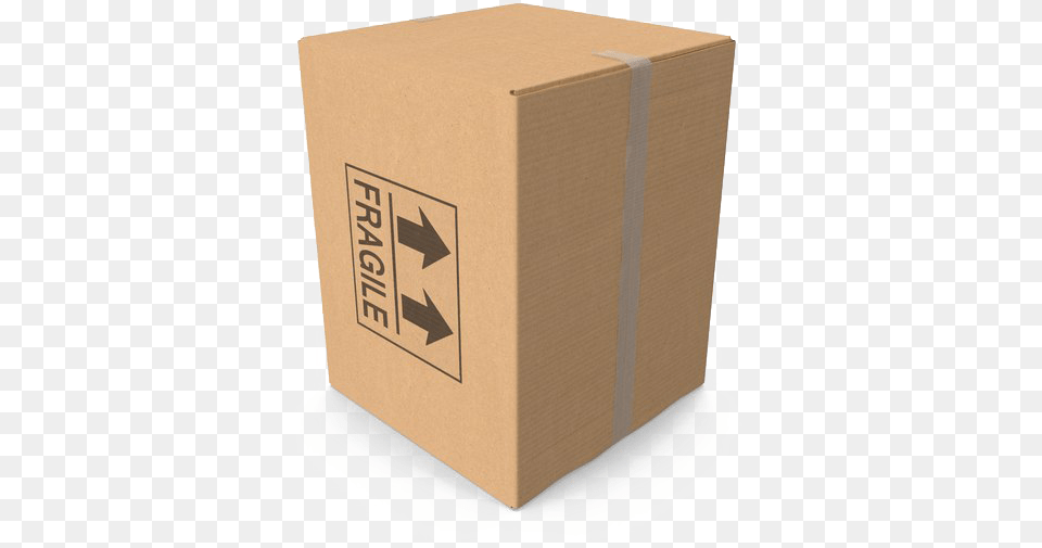 Box Background Cardboard With Background, Carton, Package, Package Delivery, Person Free Png Download