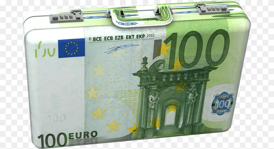 Box Banknotes Bill Note Currency 100 Euro Fake Euro Money To Print, Bag Png Image