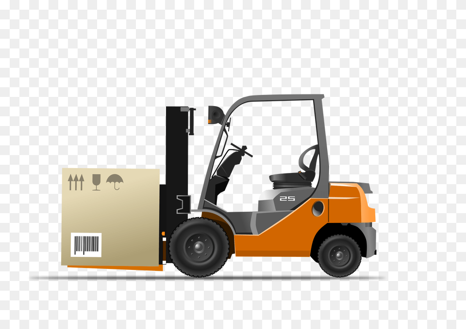 Box Car Forklift Carretillero, Machine, Bulldozer Png