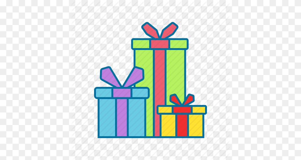 Box Christmas Gift Presents Icon Free Transparent Png