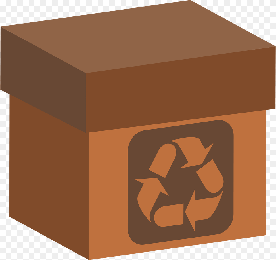 Box Clipart, Recycling Symbol, Symbol, Cardboard, Carton Png