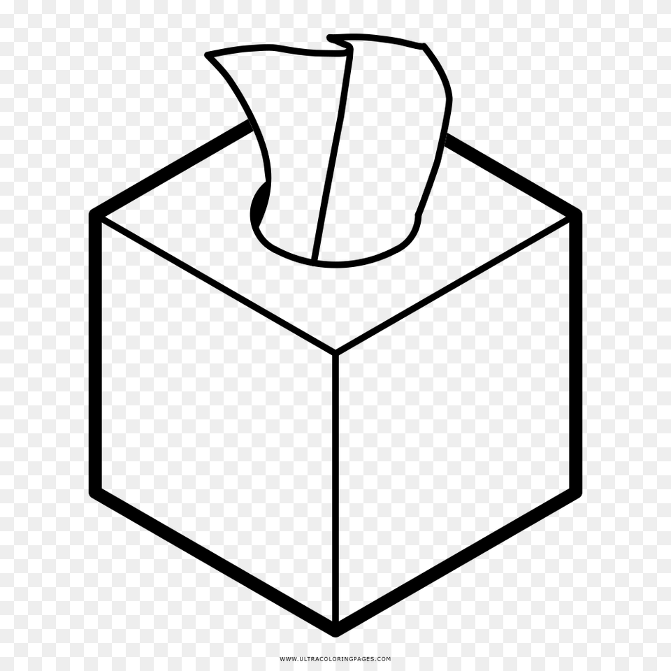 Box Clipart Colouring, Gray Png