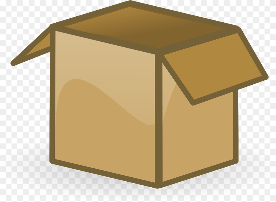 Box Clipart Corrugated Box Open Box Clipart, Cardboard, Carton, Mailbox, Package Free Transparent Png