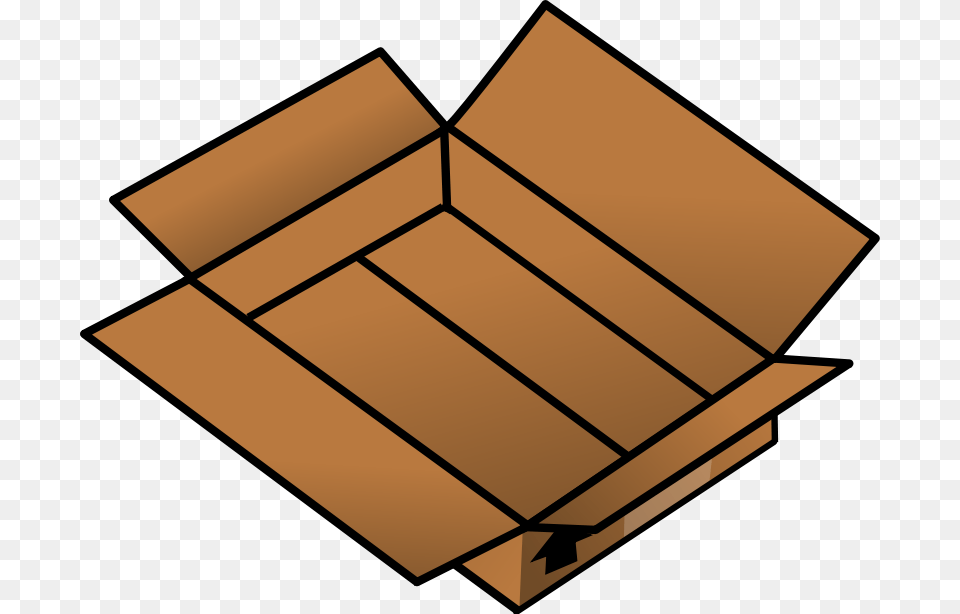 Box Clipart Turtle In A Box Clipart, Cardboard, Carton, Package, Package Delivery Free Png Download