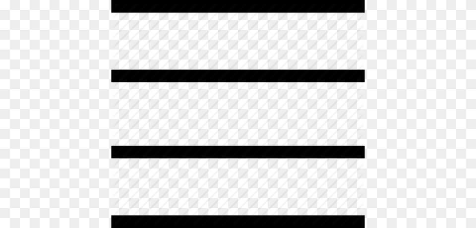 Box Column Horizontal Lines Icon, Pattern Free Transparent Png