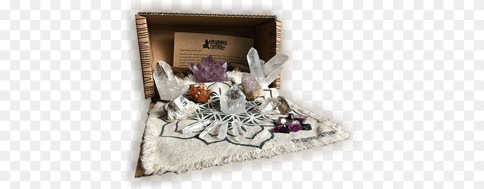 Box Crystal Subscription Box, Accessories, Mineral, Home Decor, Treasure Free Png Download