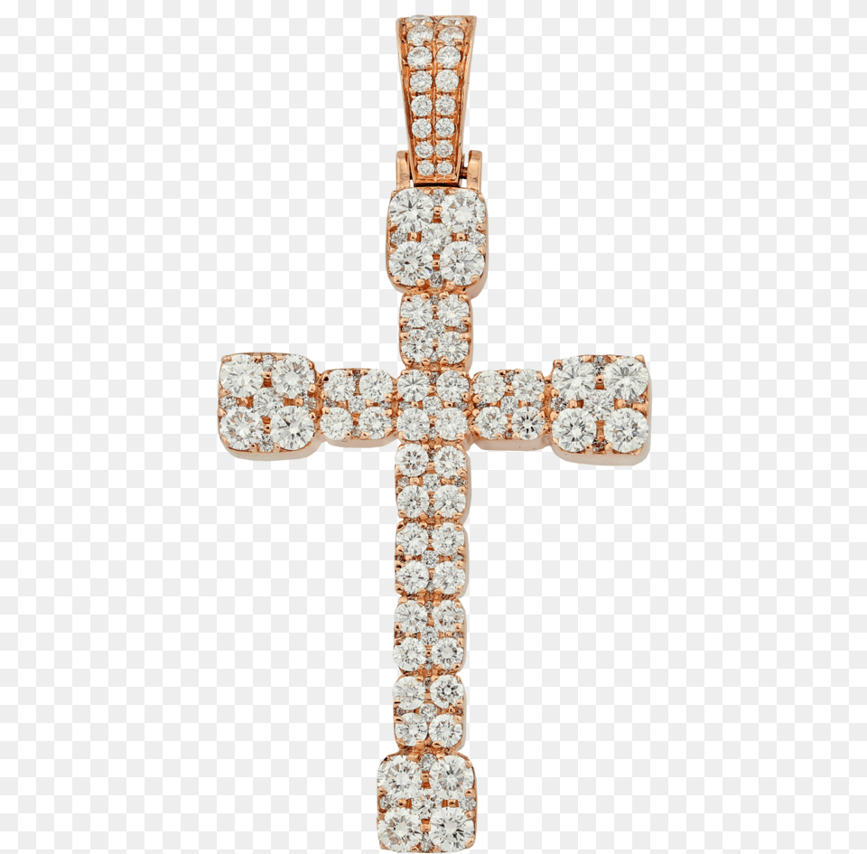 Box Diamond Cross Pendant Princess Cut Diamond Cross, Accessories, Symbol, Gemstone, Jewelry Png