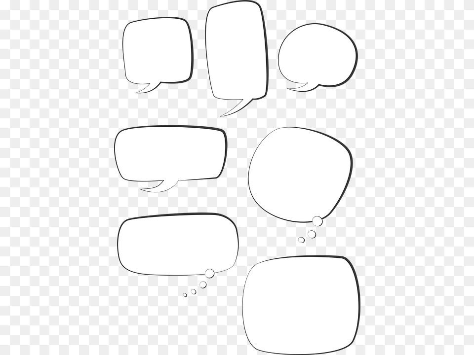 Box For Talking Comic Free Transparent Png