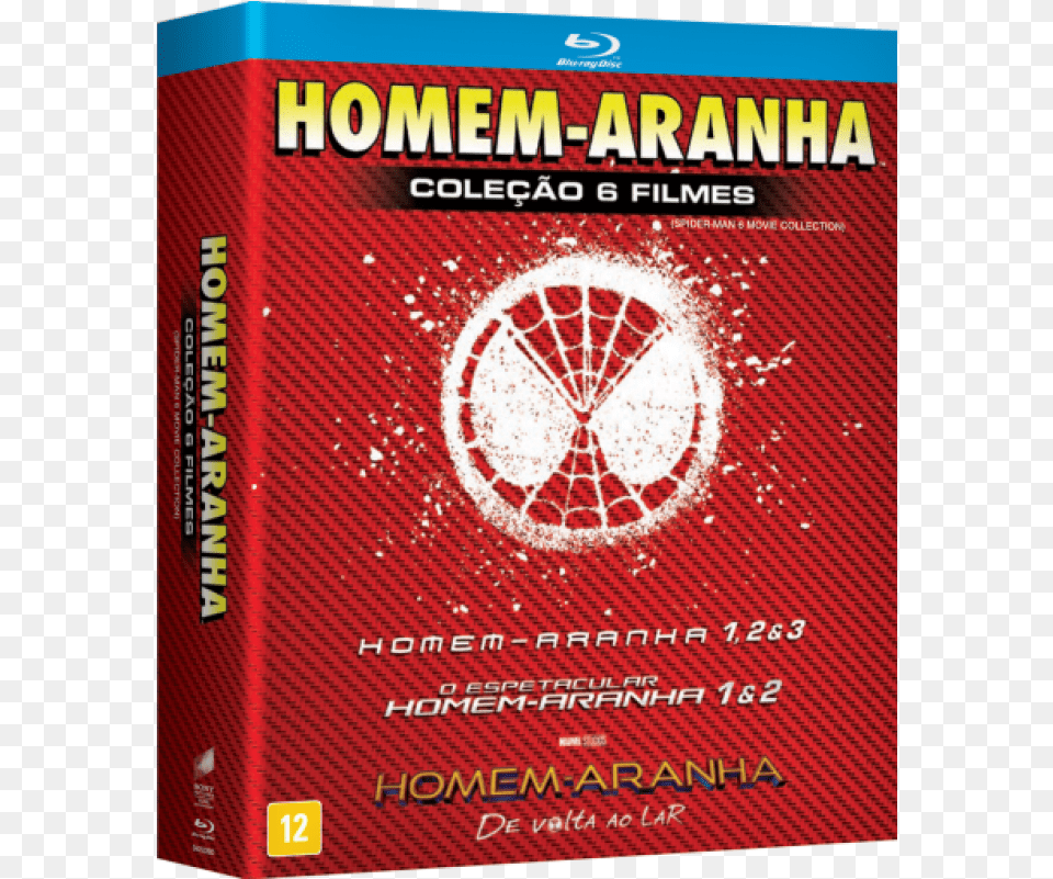 Box Homem Aranha Blu Ray Disc, Advertisement, Poster, Book, Publication Png