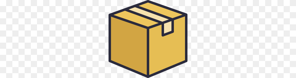 Box Icon Outline Filled, Cardboard, Carton, Package, Package Delivery Free Transparent Png