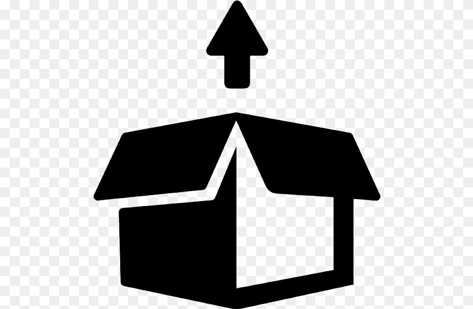 Box Icon Up, Symbol Free Png Download