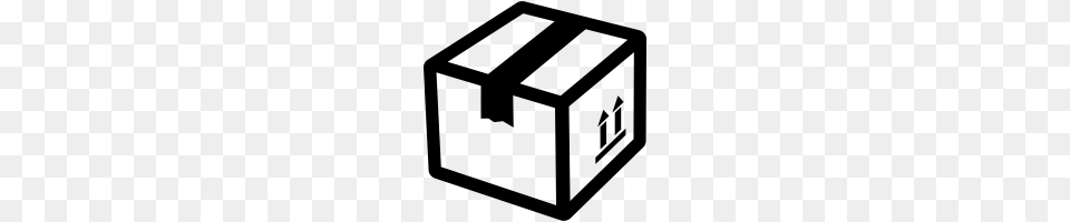 Box Icons Noun Project, Gray Free Png