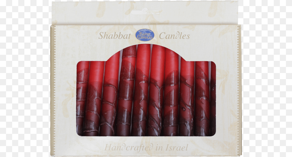 Box Of 12 Candles For Shabbat Hand Made In Tzfat Israel Shabbat Candles, Weapon, Dynamite Free Png