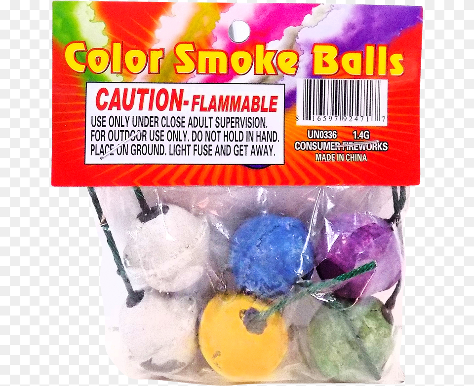 Box Of 6 Assorted Color Smoke Balls Mfg Assorted Color Smoke Balls, Food, Sweets, Candy, Nature Free Png