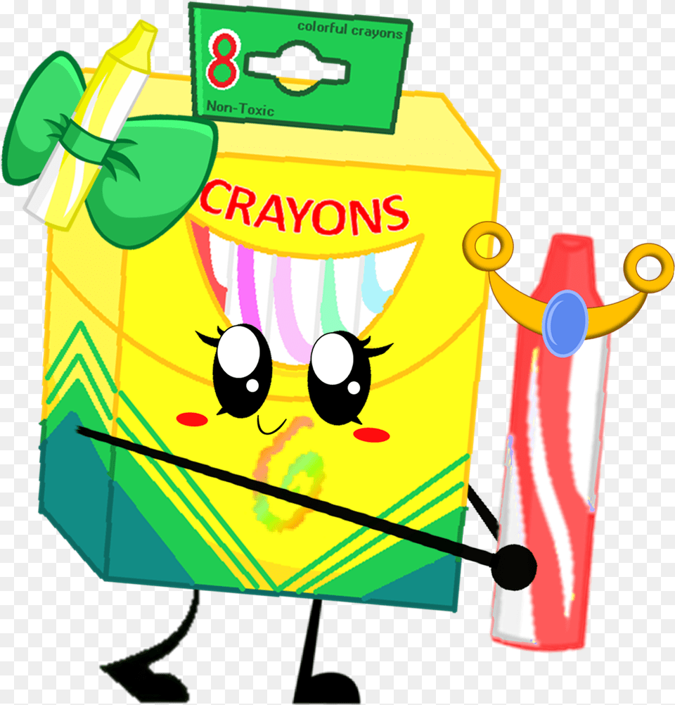 Box Of Crayons Clover Article Insanity Free Png