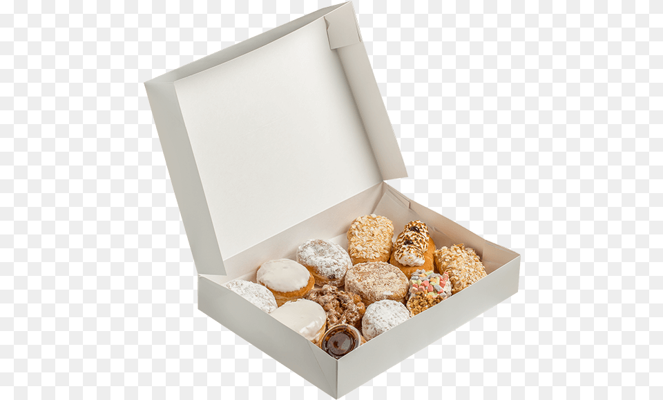Box Of Donuts, Food, Sweets Png Image