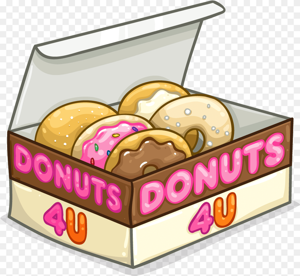 Box Of Donuts Clipart Box Of Donut Clip Art, Food, Sweets, Bread Png
