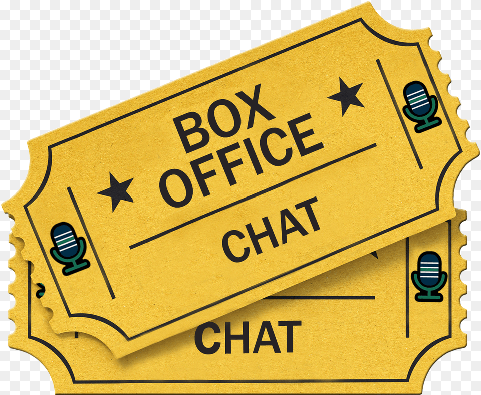 Box Office Chat Logo Movie Ticket, Paper, Text Png Image