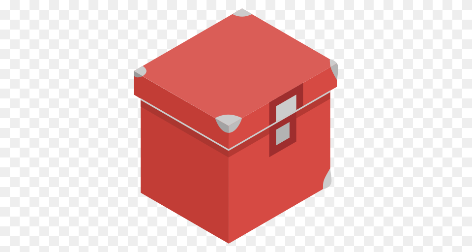 Box Red Storage Tools Icon, Mailbox Free Png