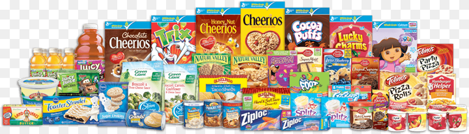 Box Tops General Mills Cereal Breakfast Pack 8 Count, Food, Snack, Person, Aluminium Png