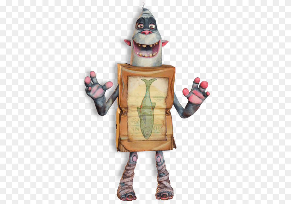 Box Troll Fish Costume, Person, Clothing, Footwear, Shoe Free Png Download