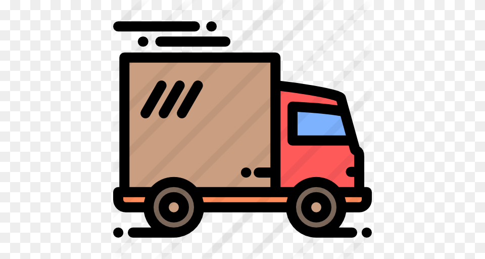 Box Truck, Vehicle, Van, Transportation, Moving Van Free Png
