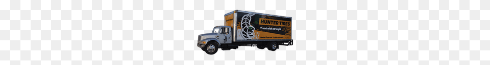 Box Truck Wrap Using Gf For Hunter Tires, Moving Van, Transportation, Van, Vehicle Free Png