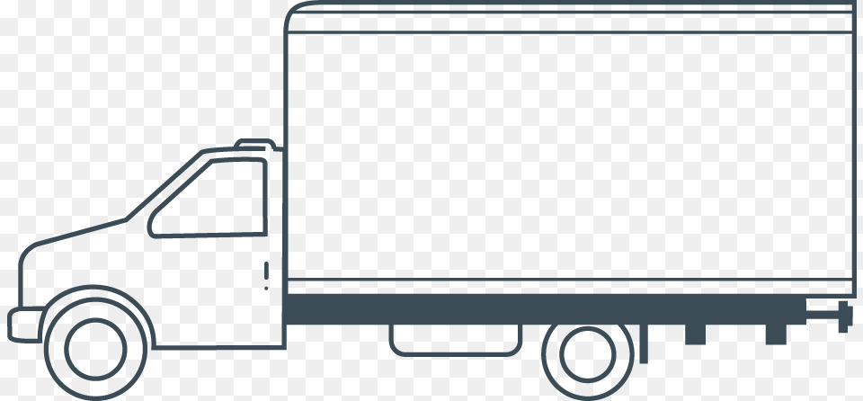 Box Trucks, Vehicle, Van, Transportation, Moving Van Png Image