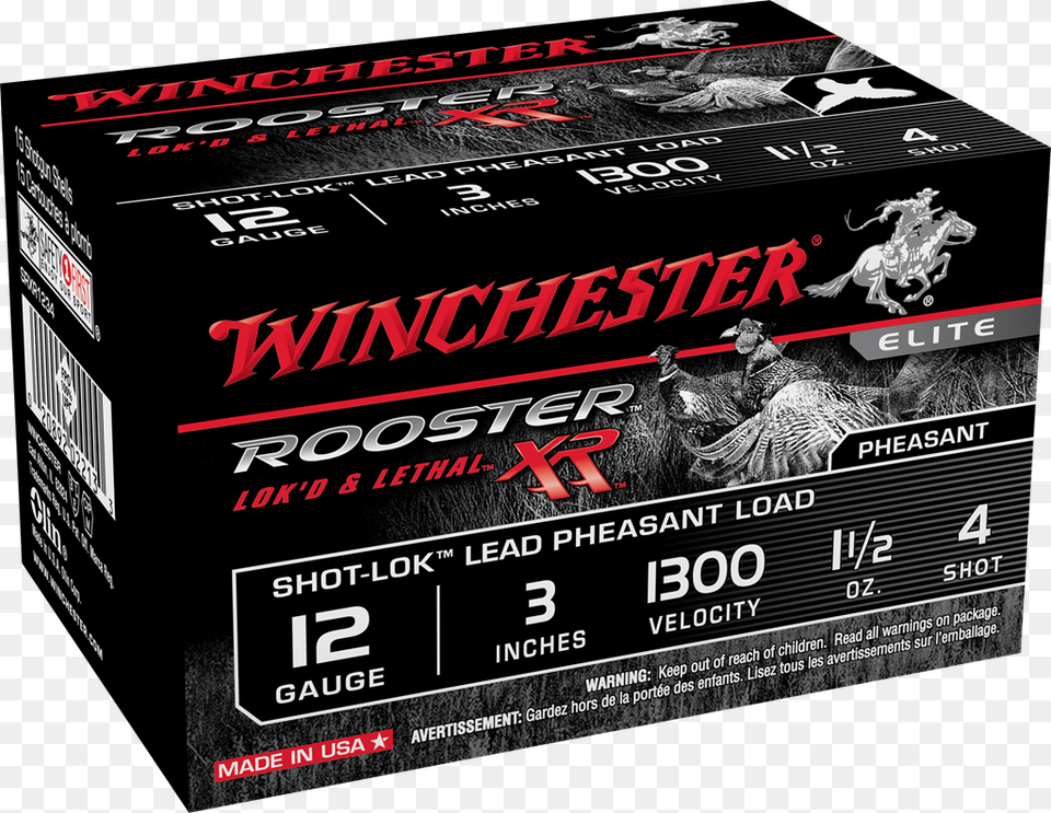 Box Winchester Super Double X Magnum Buckshot, Animal, Bird, Horse, Mammal Free Png