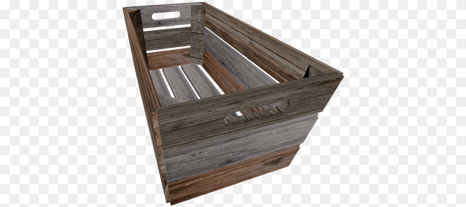 Box Wood Decoration Old 3d Vintage Decoration Drawer, Bench, Crate, Furniture Free Png Download