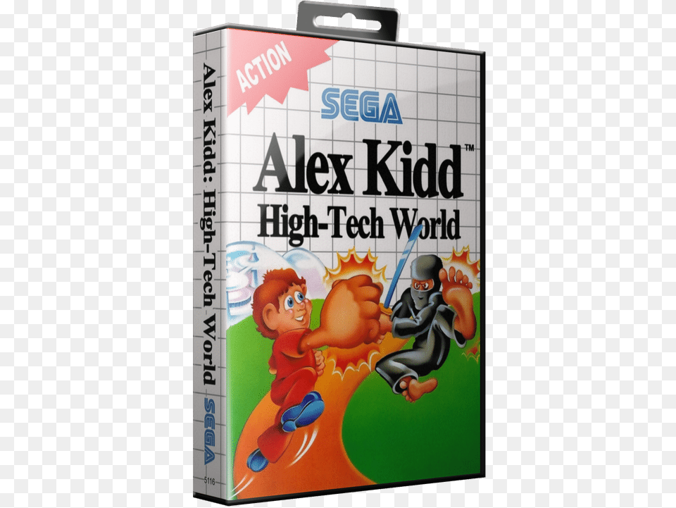 Boxart Is Great For Your Front Ends On Cabinets Such Sega Alex Kidd In High Tech World, Baby, Person Png