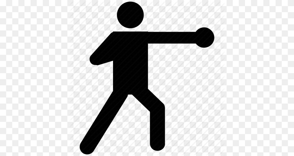 Boxer Boxing Fight Fighting Silhouette Sports Icon, Martial Arts, Person, Sport, Tai Chi Png Image