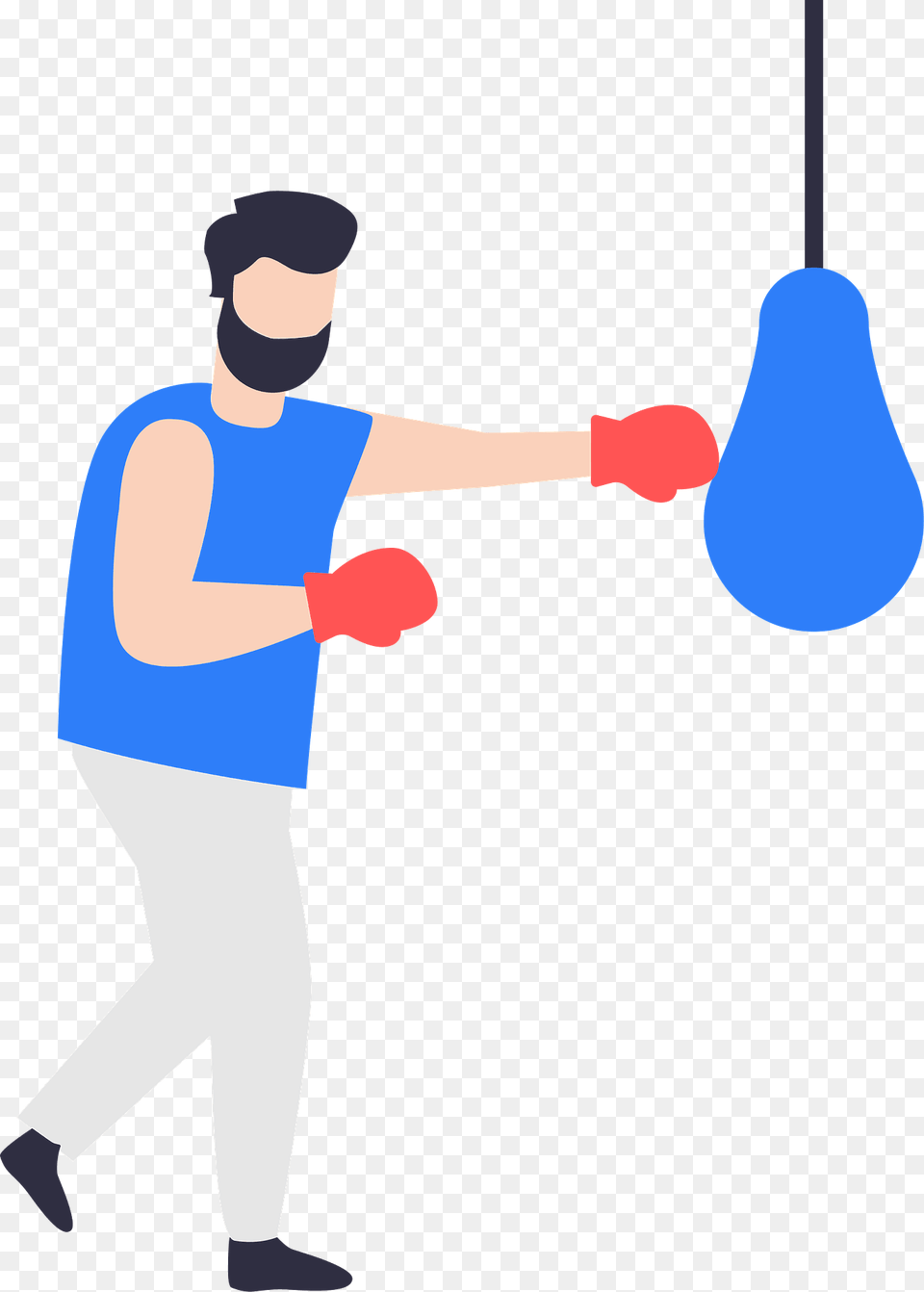 Boxer Clipart, Clothing, Glove, Adult, Person Png Image