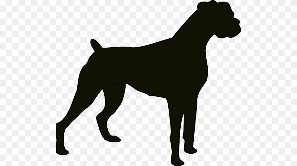 Boxer Dog Clipart, Silhouette, Animal, Canine, Mammal Free Transparent Png