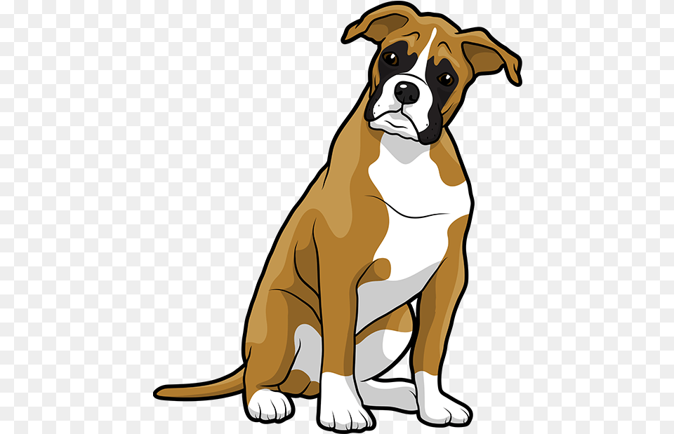 Boxer Dog Clipart Clip Art Boxer Dog, Animal, Bulldog, Canine, Mammal Free Transparent Png