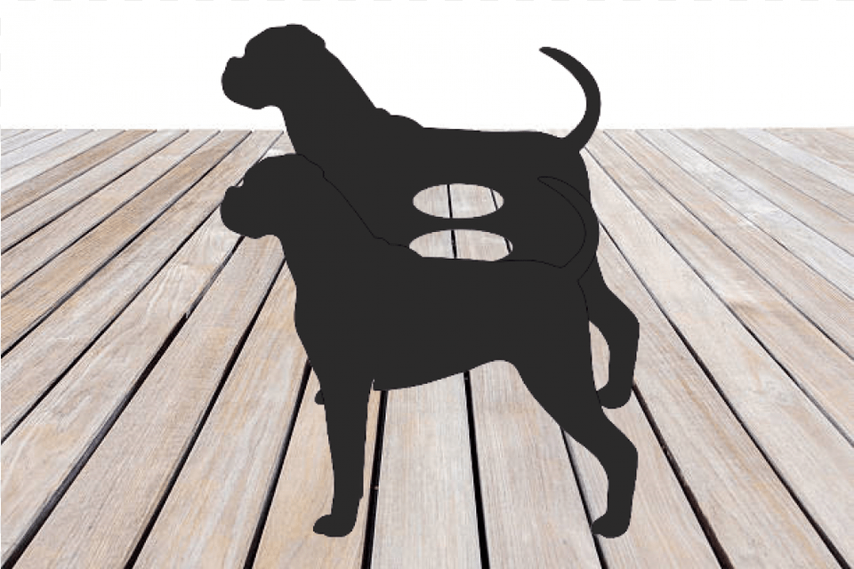 Boxer Dog Garden Planter Dog, Wood, Animal, Canine, Mammal Free Png Download
