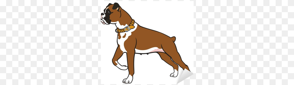 Boxer Dog Sticker Pixers We Live To Change Dibujos De Perros Boxer, Animal, Bulldog, Canine, Mammal Free Png