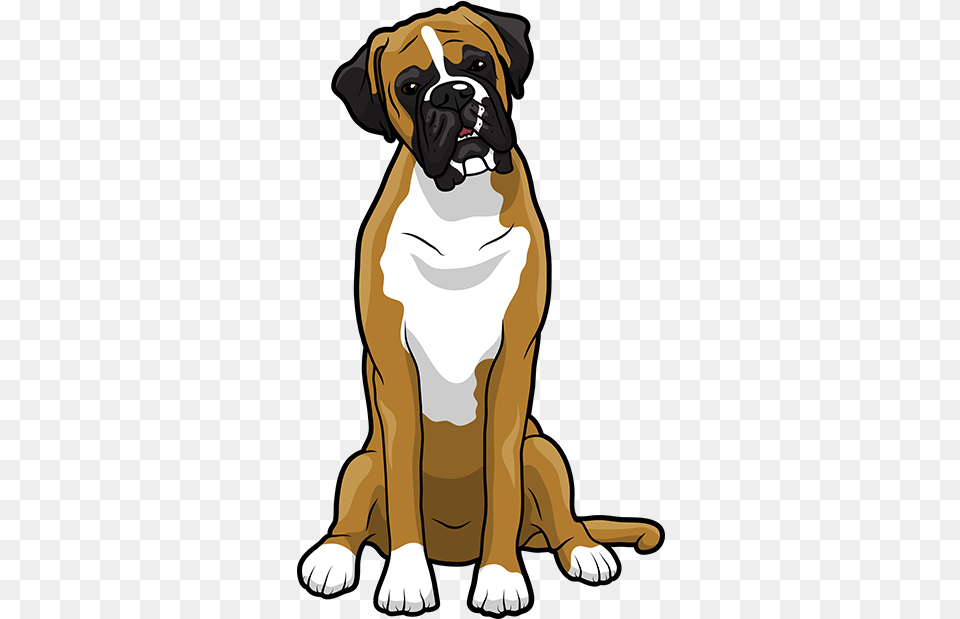Boxer Emoji Amp Stickers Messages Sticker 3 Boxer Dog Clip Art, Animal, Bulldog, Canine, Mammal Png