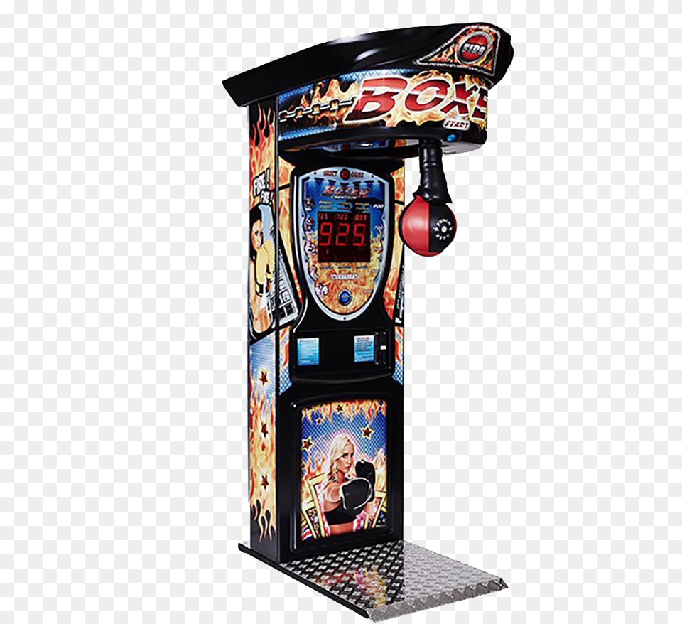 Boxer Fire Boxing Machine Arcade Game Boxing Game Machine, Screen, Monitor, Hardware, Electronics Free Transparent Png