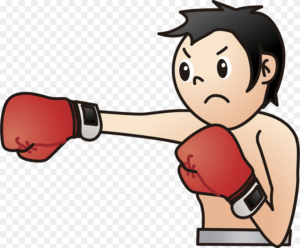 Boxer Is Boxing Clipart, Face, Head, Person, Sport Free Png Download